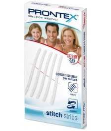 PRONTEX STITCH STRIPS 3X75 10 PEZZI - Abelastore.it - Dispositivi sanitari