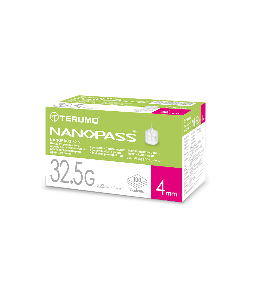 NANOPASS AGO G32,5 4MM 100PZ - Abelastore.it - Dispositivi sanitari