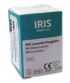 IRIS LANCETTE PUNGIDITO 25PZ - Abelastore.it - Dispositivi sanitari