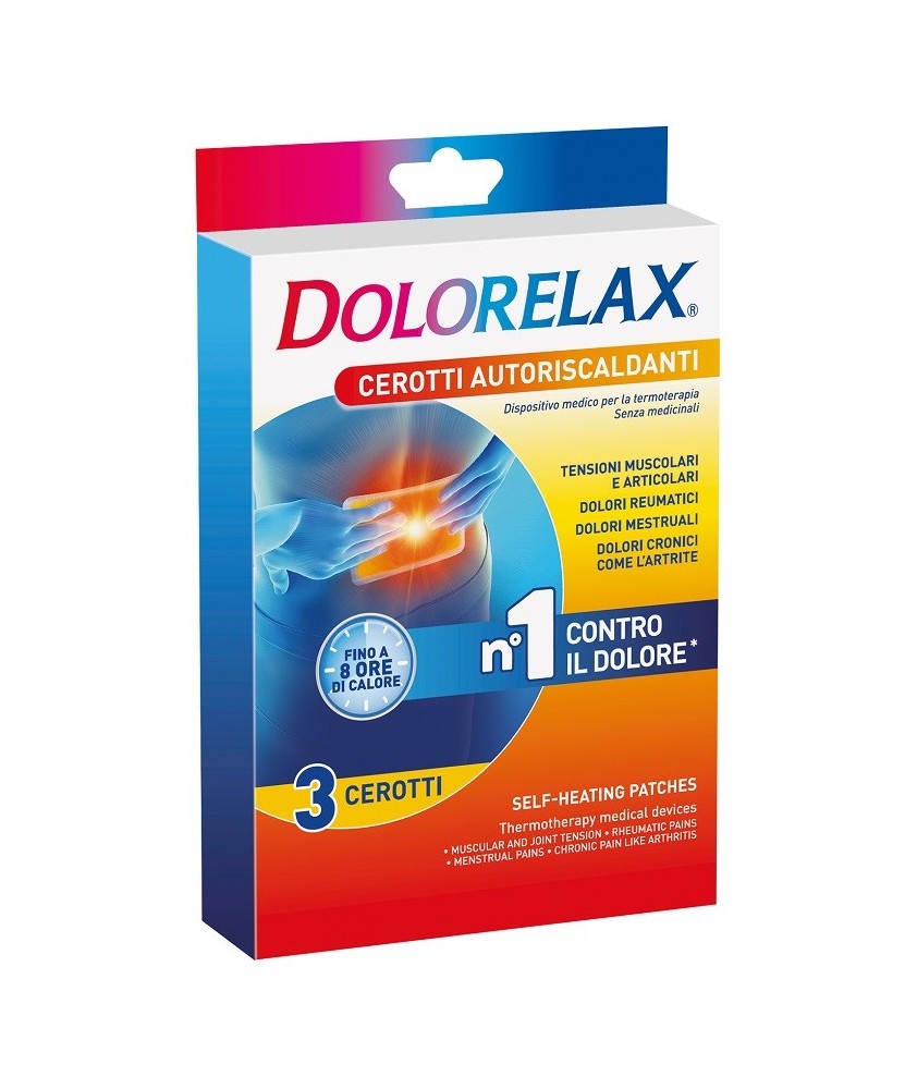 DOLORELAX CEROTTO EFFETTO CALDO - Abelastore.it - Farmaci ed Integratori