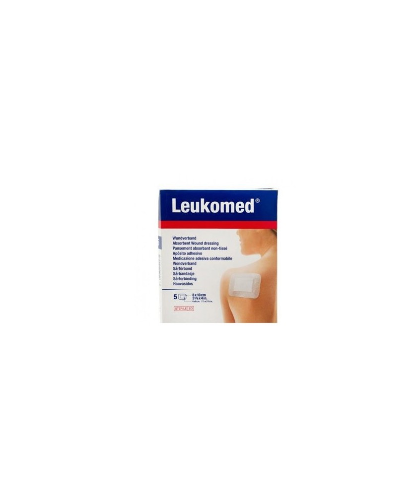 LEUKOMED MEDICAZIONI AUTOADESIVE STERILI TNT 8X10CM - Abelastore.it - Dispositivi sanitari