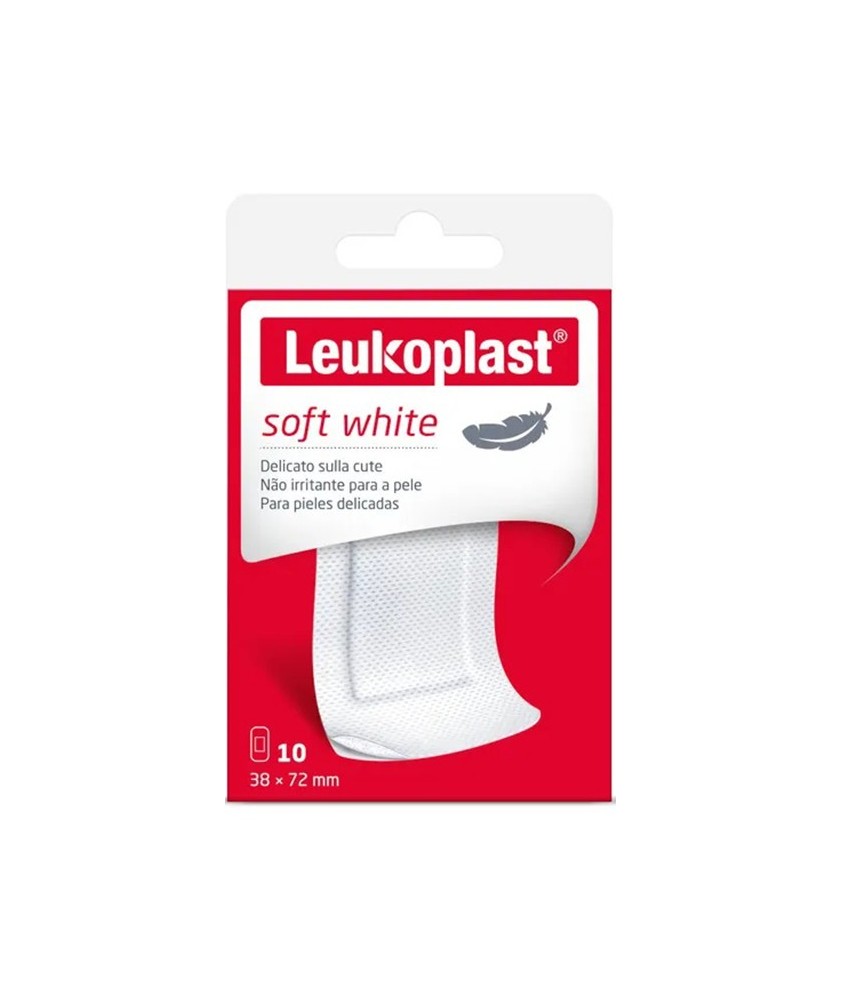 LEUKOPLAST SOFT WHITE7 2X38 10 PEZZI - Abelastore.it - Dispositivi sanitari