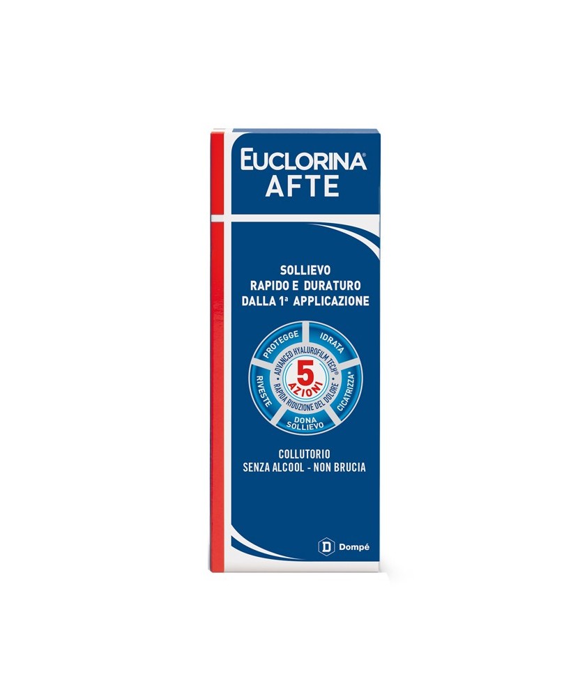 EUCLORINA AFTE COLLUT 120ML - Abelastore.it - Igiene Orale