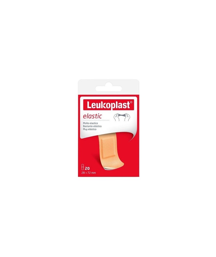 LEUKOPLAST ELASTIC 72X28 20 PEZZI - Abelastore.it - Dispositivi sanitari