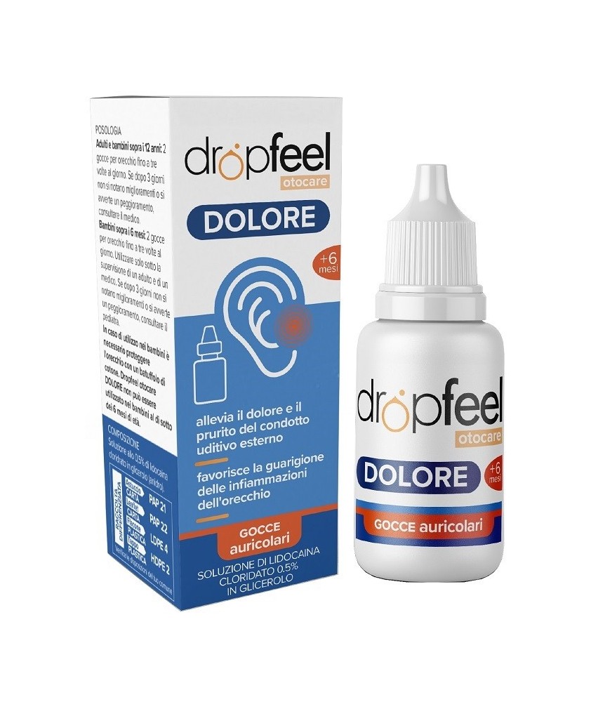 DROPFEEL OTOCARE DOLORE GOCCE - Abelastore.it - Farmaci ed Integratori