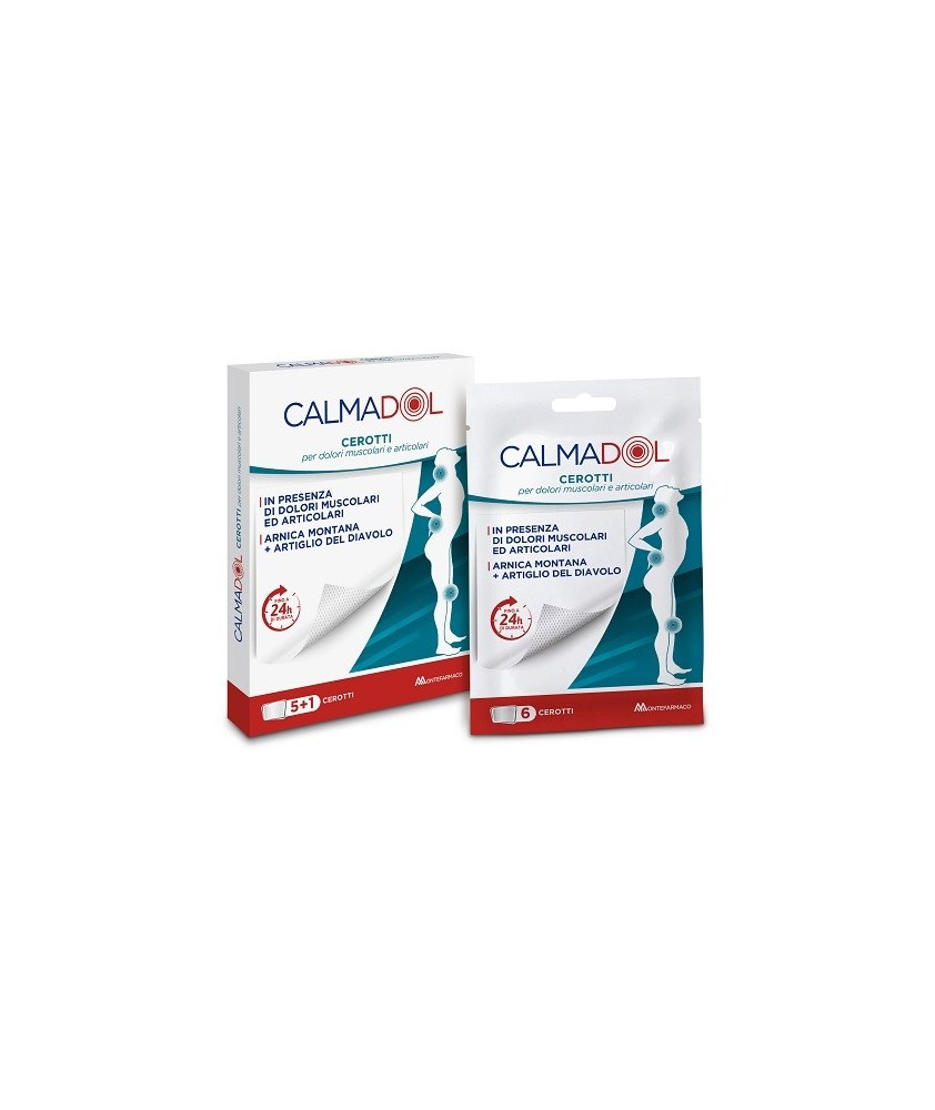 CALMADOL CEROTTO 6 PEZZI - Abelastore.it - Farmaci ed Integratori