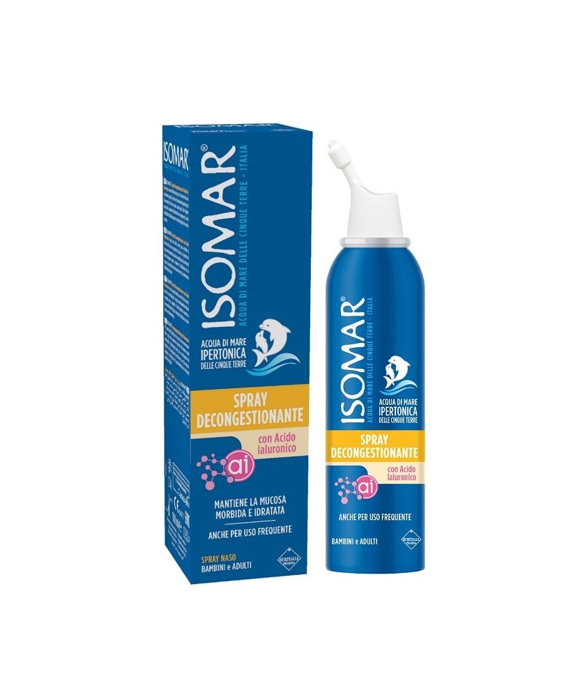 ISOMAR SPRAY DECONGESTIONANTE CON ACIDO IALURONICO - Abelastore.it - Farmaci ed Integratori