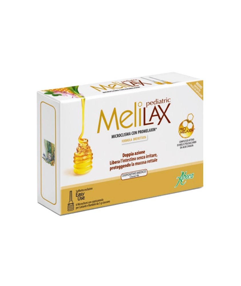 MELILAX PEDIATRICO 6 MICROCLISMI - Abelastore.it - Farmaci ed Integratori