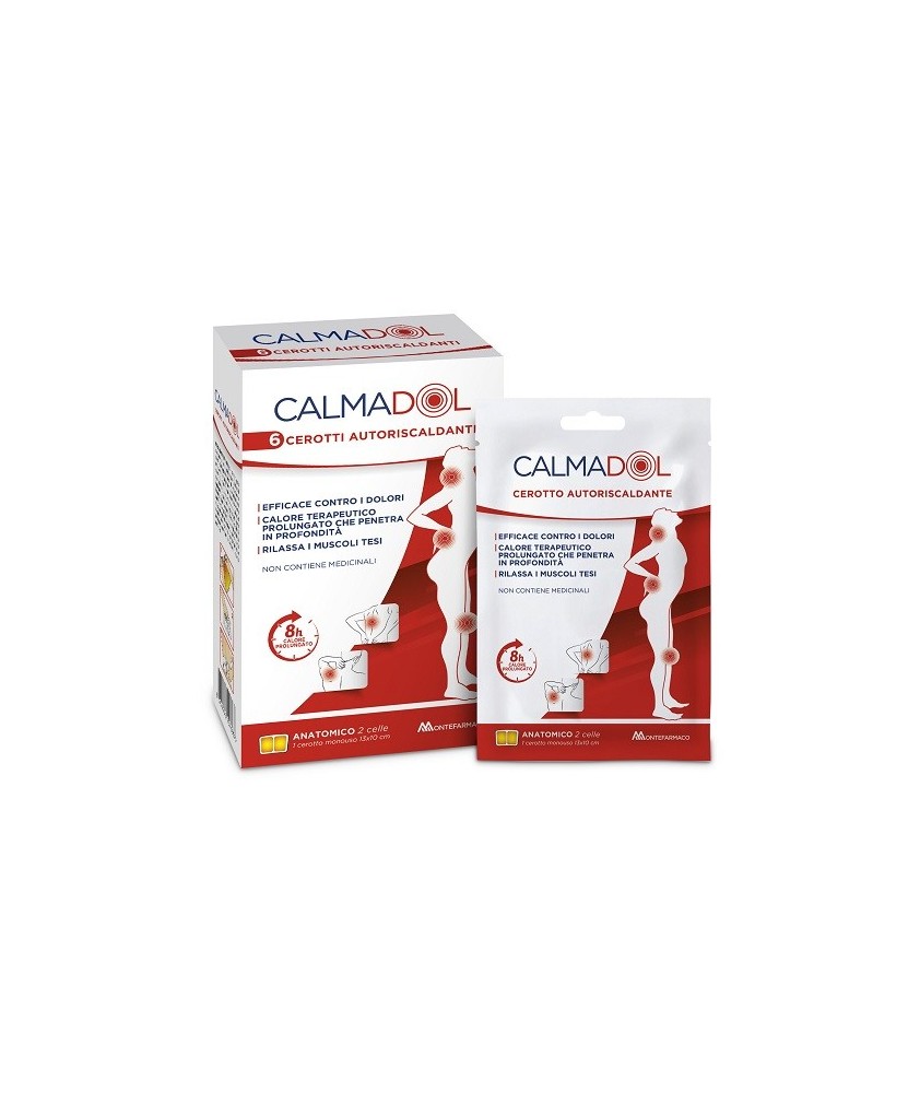 CALMADOL CEROTTO RISCALDANTE 6 PEZZI - Abelastore.it - Farmaci ed Integratori