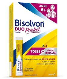 BISOLVON DUO POCKET LENITIVO 12 BUSTINE - Abelastore.it - Farmaci ed Integratori