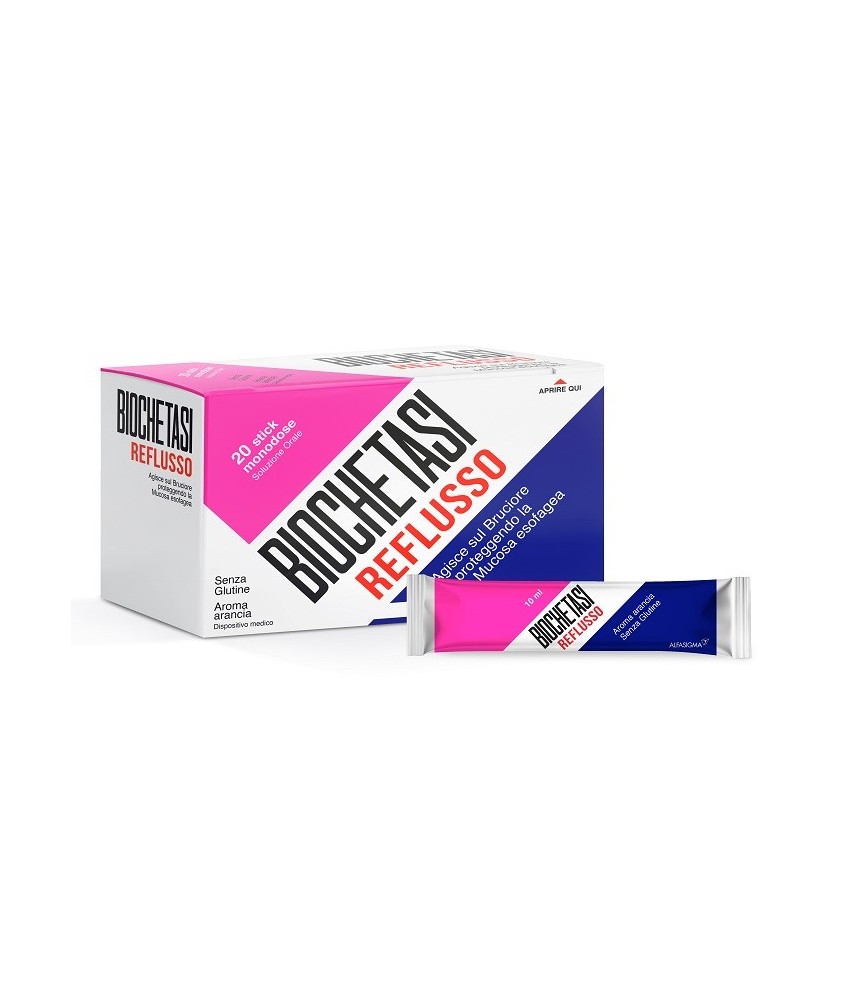 BIOCHETASI REFLUSSO 20STICK - Abelastore.it - Farmaci ed Integratori