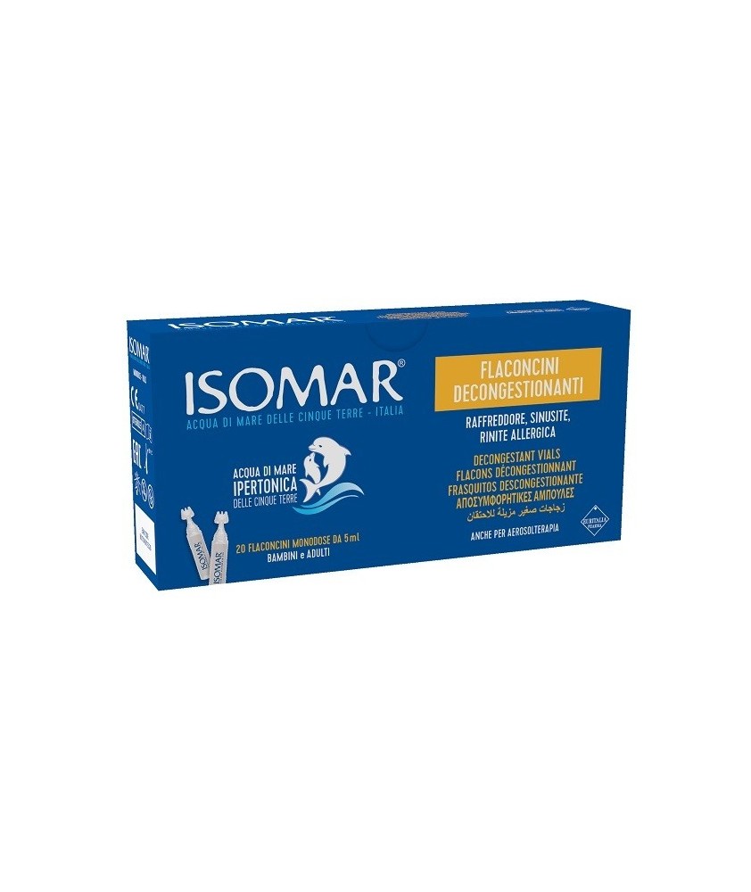 ISOMAR FLACONCINI DECONGESTIONANTI 20X5 ML - Abelastore.it - Farmaci ed Integratori