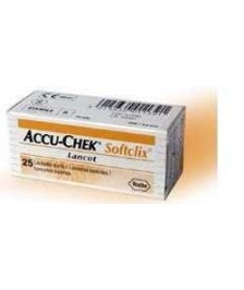 Accu-Chek Softclix 25 LANCETTE - Abelastore.it - Dispositivi sanitari