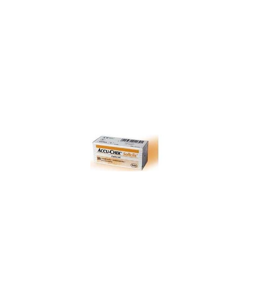 Accu-Chek Softclix 25 LANCETTE - Abelastore.it - Dispositivi sanitari